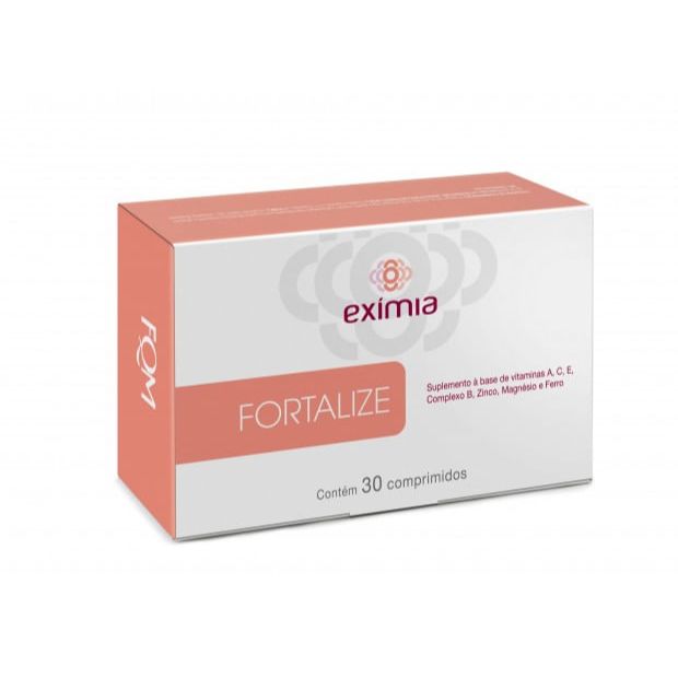 Suplemento Vitamínico Eximia Fortalize 30 Comprimidos | Shopee Brasil