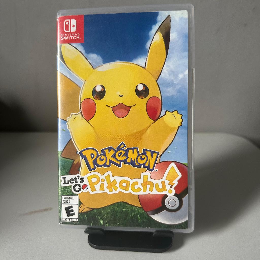pokemon lets go pikachu nintendo switch em Promoção na Shopee