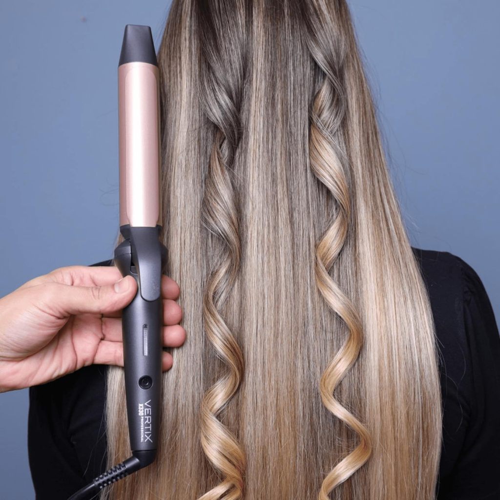 VERTIX Modelador De Cabelo Profissional Vertix X330 32Mm X 130Mm Bivolt Vertix Rose