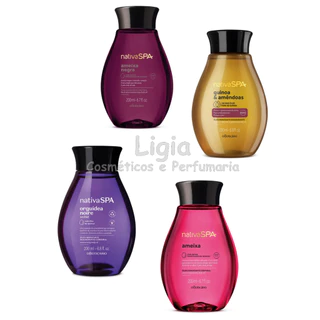 Boticário Nativa Spa Óleo Corporal 200ml ameixa ameixa negra orquídea quinoa
