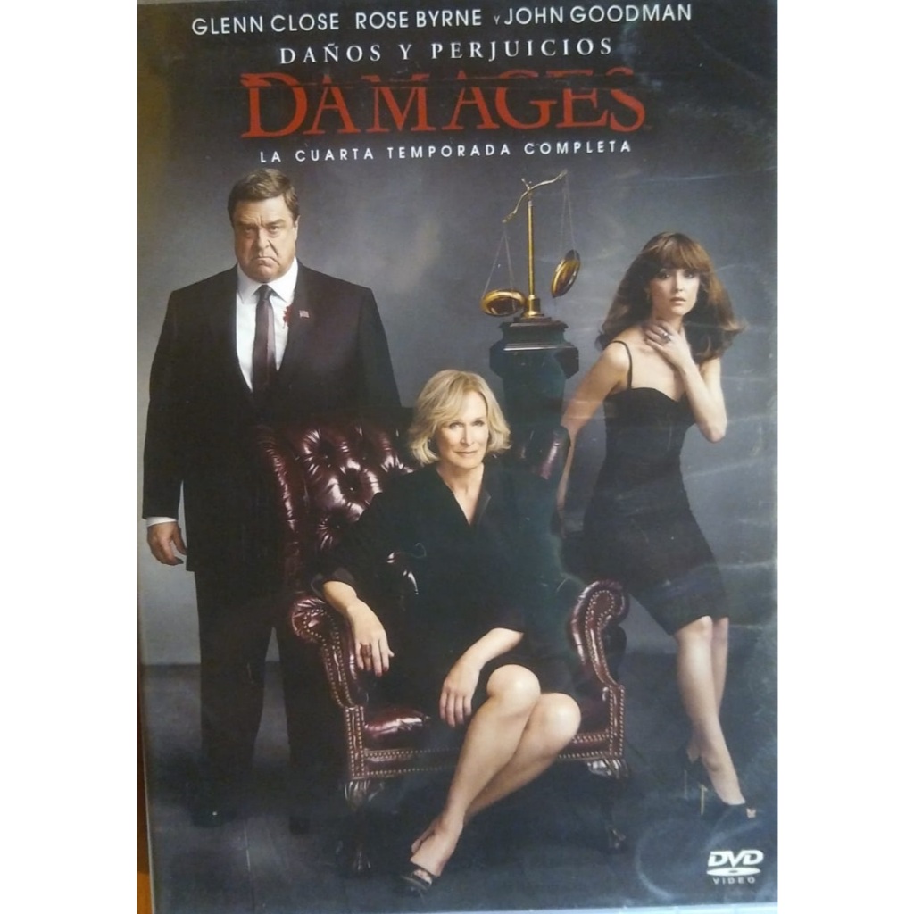 Box DVD Original Damages - 4ª Temporada - Importado Espanha | Shopee Brasil