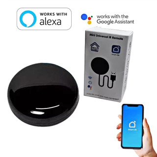 Descubra Tuya WiFi Controle Remoto IR/RF 433MHz/315MHz: Controle portões e eletrodomésticos via cel