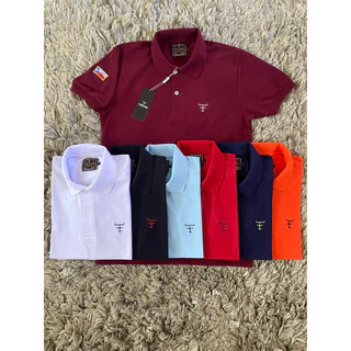 Camiseta Masculina Gola polo Linha Cowbow