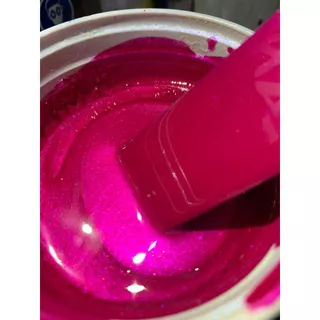 Tinta automotiva poliester rosa perolizado 450ml