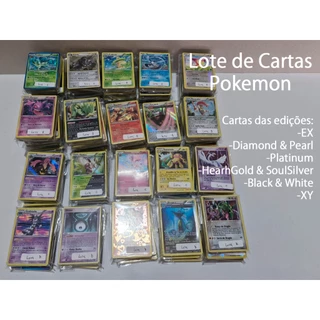 Lote de cartas Originais Pokemon Antigas - 30/50 cartas