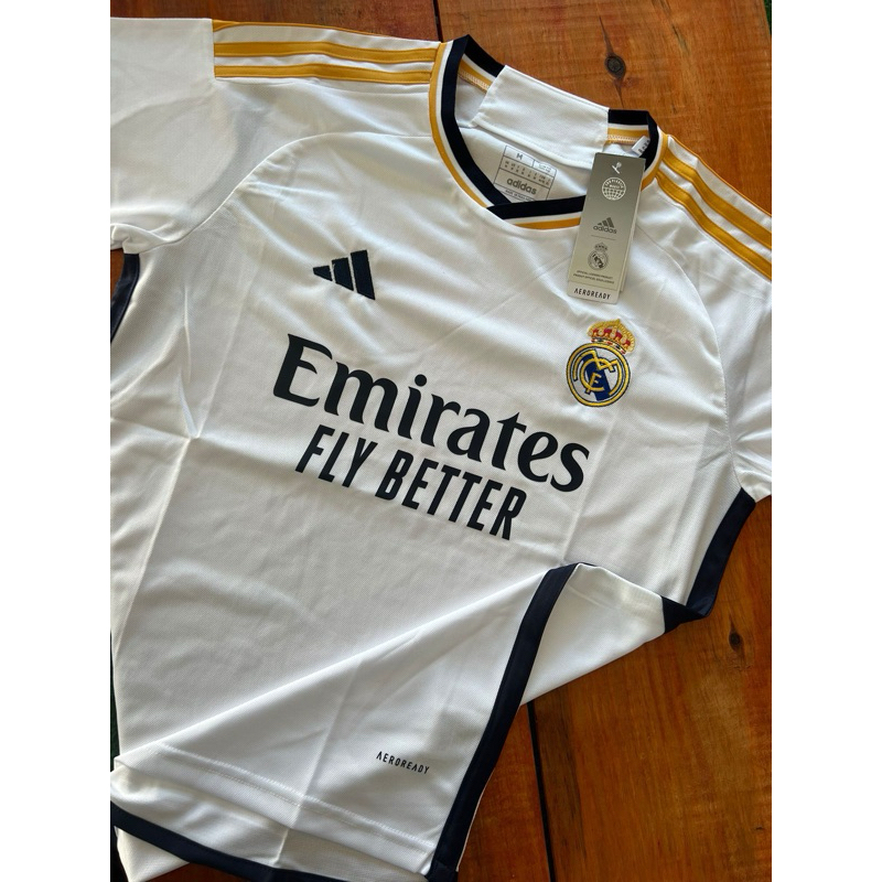 Camiseta Masculina Real Madrid - TAMANHO G | Shopee Brasil