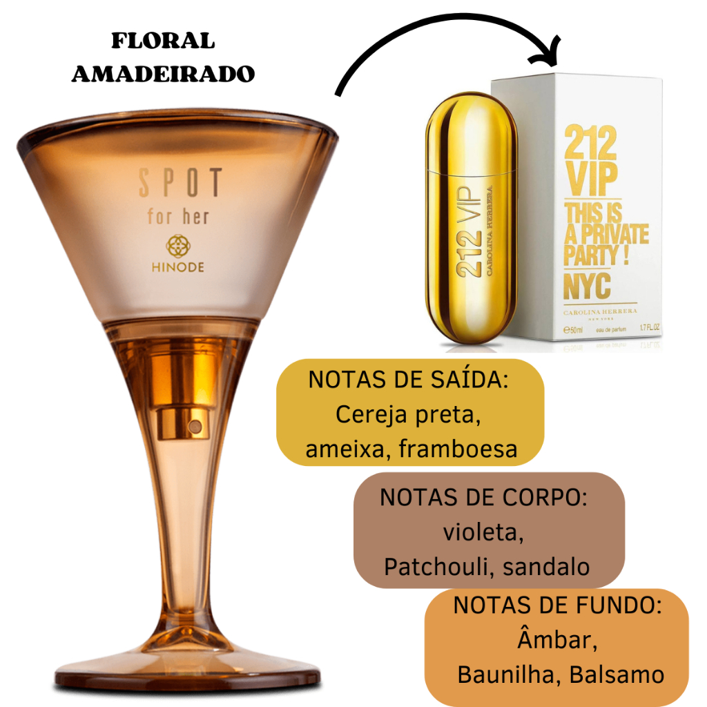 Perfume Spot For Her Hinode 75ml Feminino (Original) Shopee Brasil