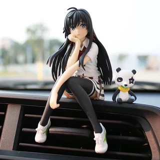 Yukinoshita Yukino Action Figure menina sentada anime 14 cm