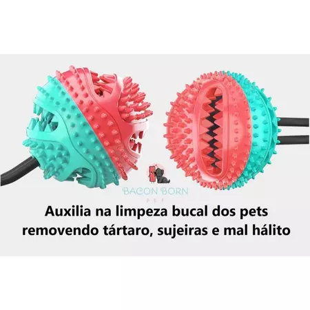 Push ball com corda e ventosa