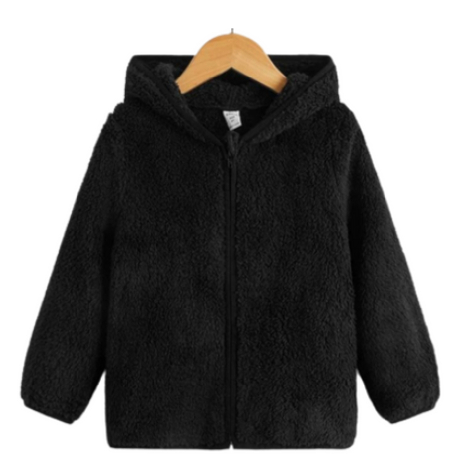 Blusa de frio Menina Infantil Pelinho com Capuz feminina TOUCA