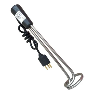 Ebulidor Elétrico Água Rabo Quente Aquecedor Mergulhão 1000watts 127-110v De Inox Esquentar Ferver Rápido Portátil Viagem Fervedor Café Chá Chimarrão Cozinhar Ovos Legumes Sopa Usar Para Esterilização
