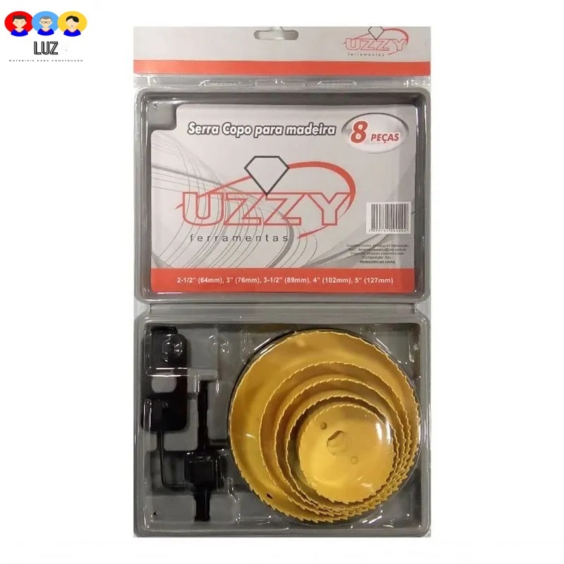 SERRA COPO PARA MADEIRA UZZY | Shopee Brasil