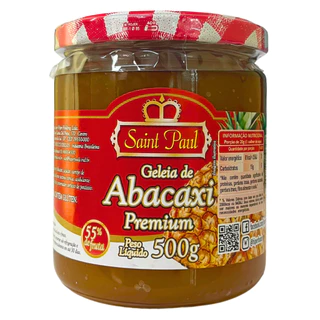 Geleia De Abacaxi Pote Grande Premium Saint Paul 500G