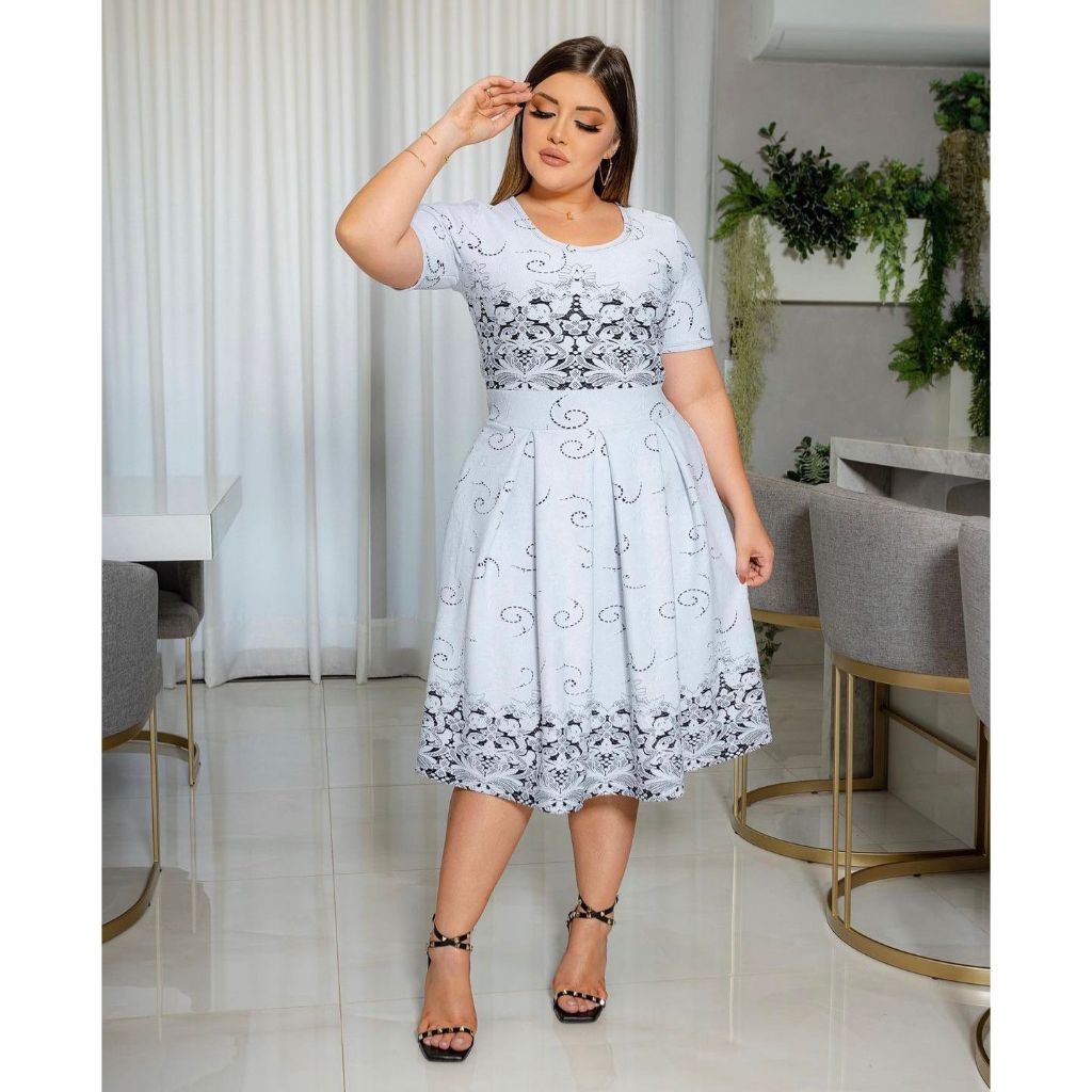 Moda evangélica plus size no brás fashion