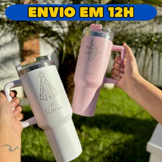 Copo térmico com Canudo 1.2 Litros Personalizado