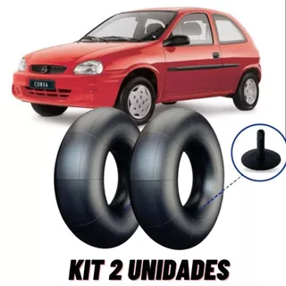 camaras de Ar Aro 13\14 kit 2 unidades Veículos Leves Carros Passeio borracha rodas Fr-13/14