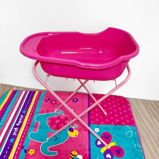 Conjunto para bebe Banheira 34l adoleta e suporte