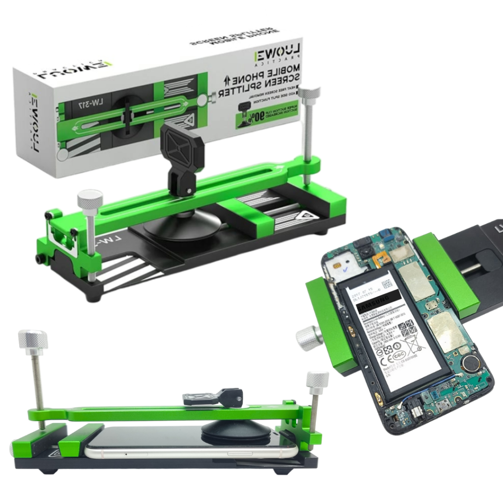 Suporte De Placa Universal Com Separador De Tela Multifuncional Lw-317 Luowei