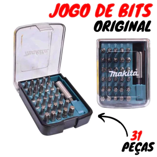 Jogo de Bits 31 Peças D-34936 Original Makita
