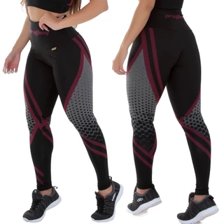 Legging Mescla Sublimada Zero Transparência