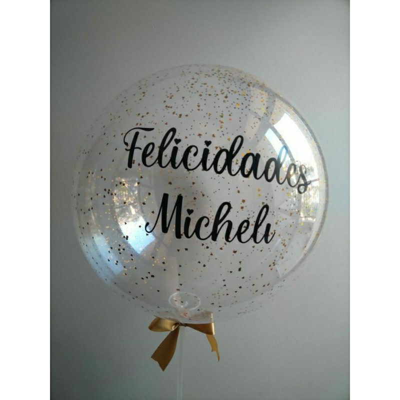 Kit balão bubble personalizado para aniversário festa | Shopee Brasil