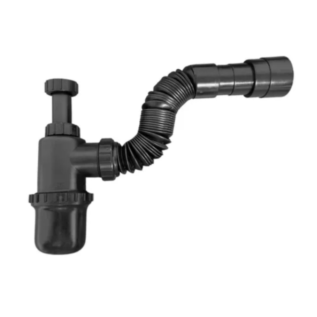 Sifão Copo Universal Preto