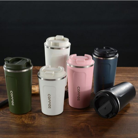 Copo Térmico Garrafa Café Chá Inox Antivazamento 400ML