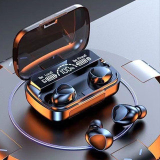 M10 Fone De Ouvido bluetooth 5.1 Com display Led Tws Touch Redução De Ruído À Prova D'água Sem Fio