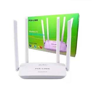 Roteador Access Point Pix-link 300Mbps 4 antenas Lv-wr08 Branco Bivolt