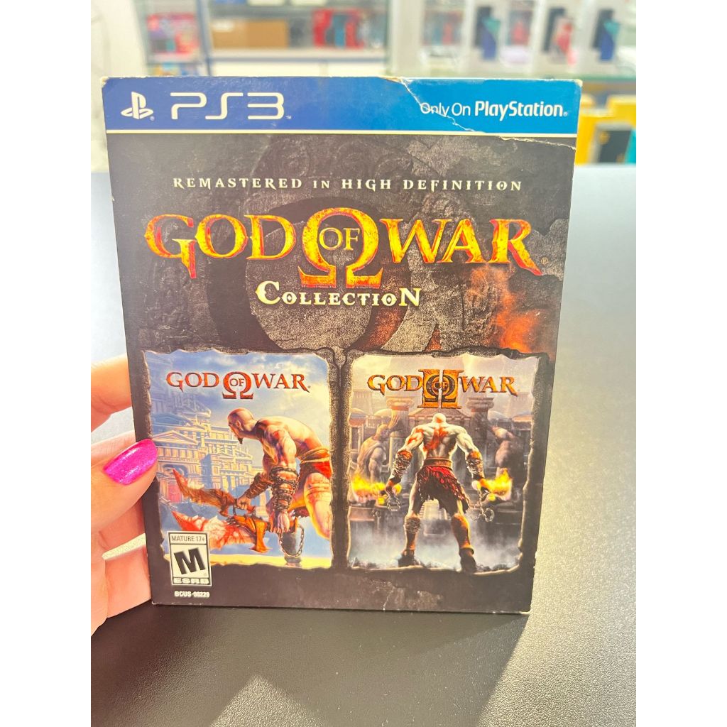 God of War Collection ENCARTE PS3 Mídia Fisica Semi Novo