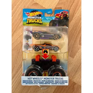 Hot Wheels Monster Trucks Criador De Monstros - Mattel ROXO LEON