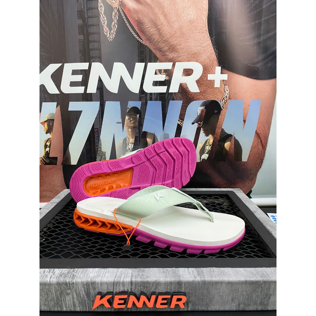 Sandalia Feminina chinelo Kenner Rakka Rosa branca Lançameto Original ...