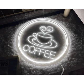 placa luminosa COFFEE 30x30cm