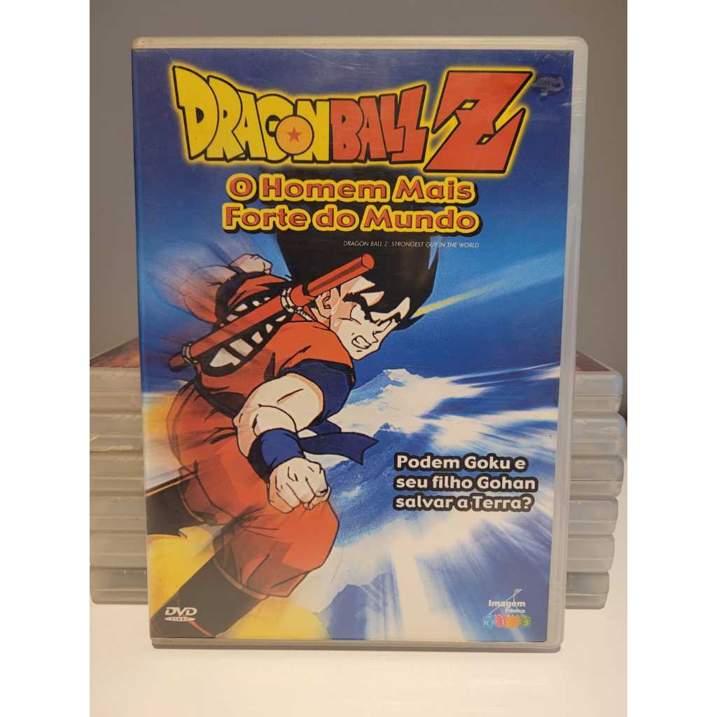 DRAGON BALL Z - O HOMEM MAIS FORTE DO MUNDO - DVD - Original
