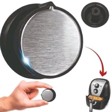 Botão Air Fryer Mondial Original inox