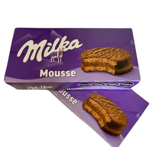 Alfajor Argentino Milka Mousse Cx com 6 unidades Presente namorado ...