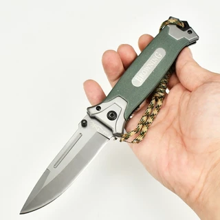 Canivete Semi Automático Verde Musgo
