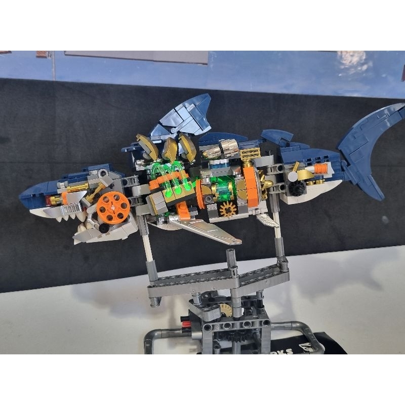 Blocos de montar Tubarão similar LEGO