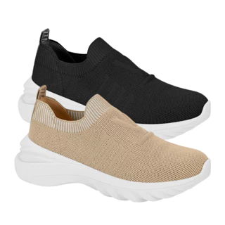 Tênis Knit Maldivas Vizzano Original Qualidade Caminhada Passeio Dia a Dia Casual