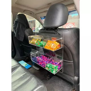 Expositor de doces e acessórios para carro Uber/99/inDrive