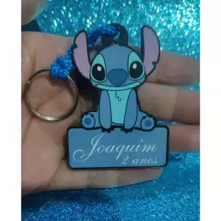 Chaveiro Lembrança Lilo Stitch personalizado