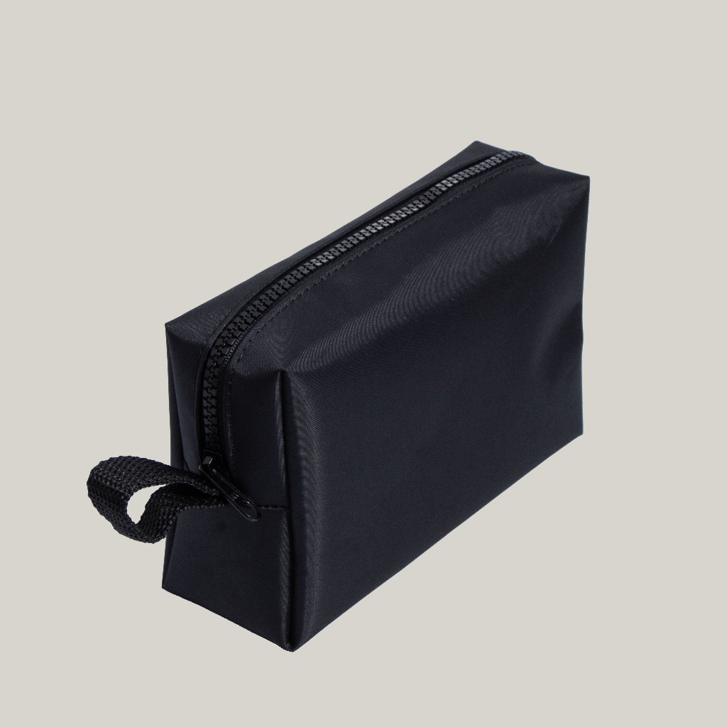 Estojo Escolar Necessaire Menino Menina Preto Nylon A prova D'água