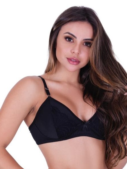 Sutiã Letícia sem bojo kit com 2 peças. | Shopee Brasil