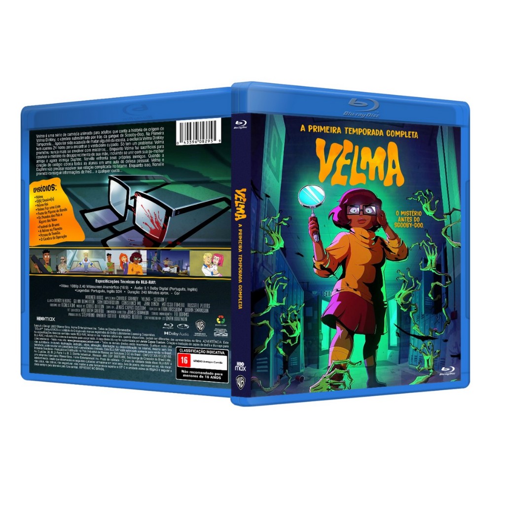 Blu-ray: Velma - Temporada DUB/LEG [PERSONALIZADO] | Shopee Brasil