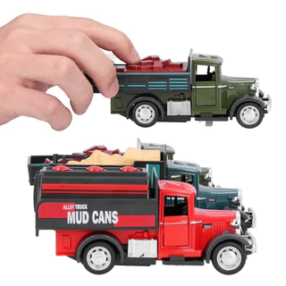 Caminhão Truck Colecionável Com Portas que Abrem, Miniatura Peça única Rica em Detalhes