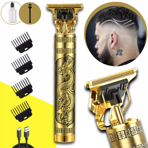 Maquina Dragon Cabelo Barba Barbeador Profissional elétrica