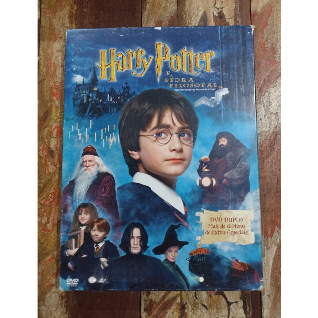 Dvd Duplo Harry Potter E A Pedra Filosofal | Shopee Brasil