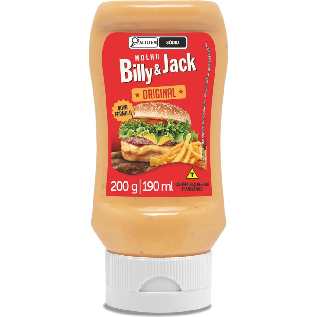 BILLY & JACK Molho Original Billy & Jack 200 Gramas