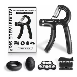 Kit 5 Pçs Hand Grip Aperto Dedos Mãos Punho Fisioterapia fitness