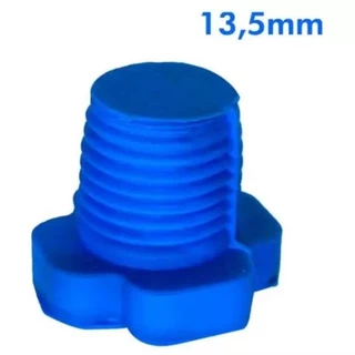Bujão PARAFUSO Óleo Borracha Silicone Universal 13,5 Mm Rosca 13 Mm